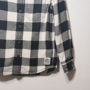 🌜5 for 25 🌛 Roots Flannel Plaid Shirt size 5t